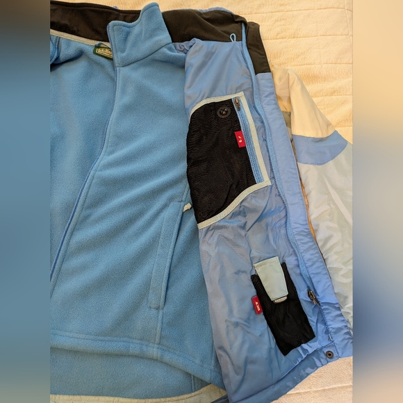 L.L. Bean 3-in-1 Jacket L Weather Channel - Picture 4 of 14